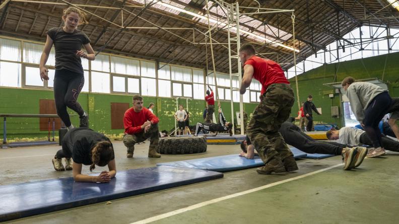 Initiation sportive au profit des lycéens du dispositif "Cordées de la réussite"