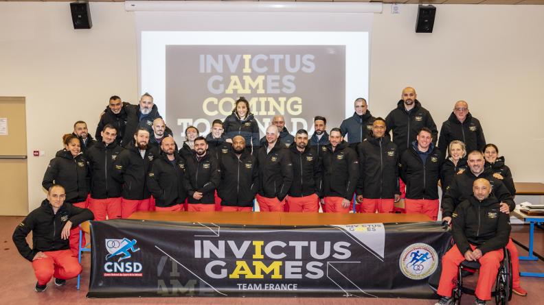 L'équipe de France Invictus Games L'équipe de France Invictus Games