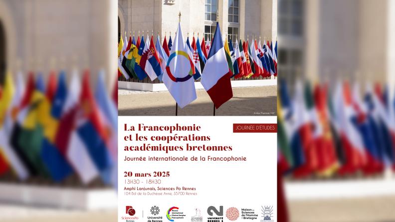 Journée d'études "Francophonie : coopérations académiques bretonnes" Journée d'études "Francophonie : coopérations académiques bretonnes"