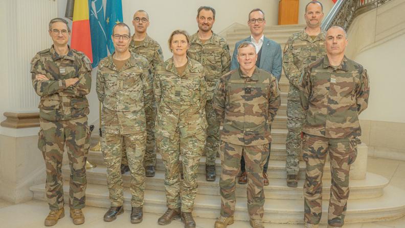 Visite du commandant du POLFORM au programme CaMo