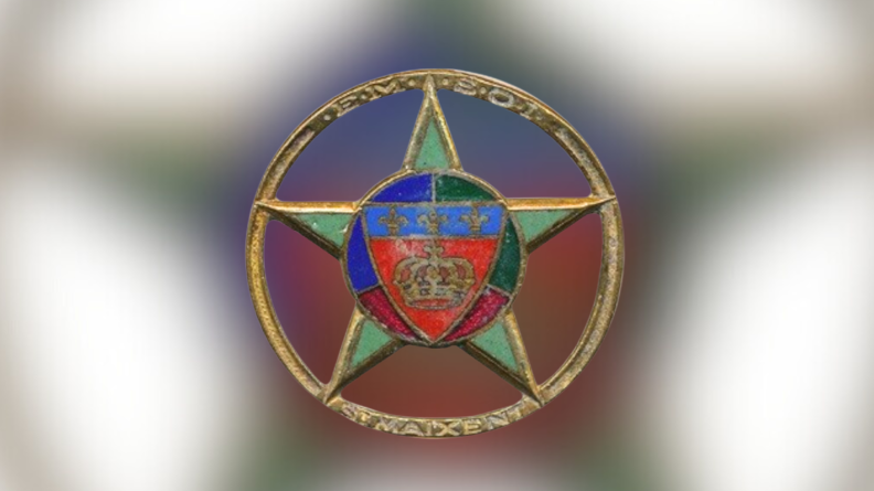 Insigne Ecole Infanterie de St Maixent (1881-1925)