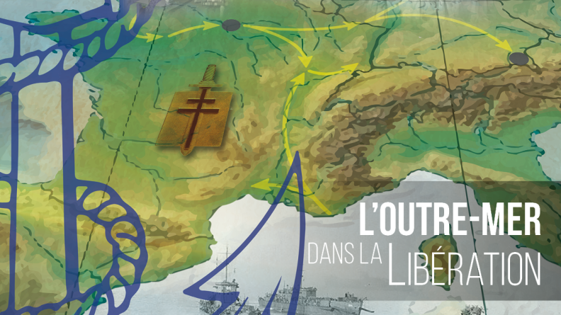 Affiche de Bazeilles 2024 - L'outre-mer dans la Libération Affiche de Bazeilles 2024 - L'outre-mer dans la Libération