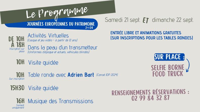 JEP 2024 au musée des Transmissions