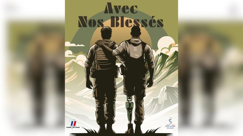 Affiche Avec Nos Blessés 2025 Affiche Avec Nos Blessés 2025