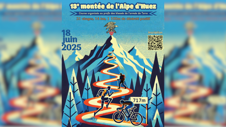 Affiche 93e RAM - Avec Nos Blessés