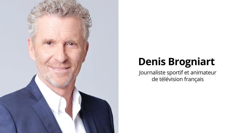 Denis Brogniart, journaliste sportif et animateur de télévision français