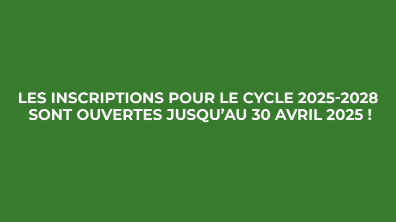 Dates limites d'inscription pour la formation JSPP 2025