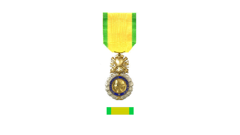 Médaille militaire et son ruban