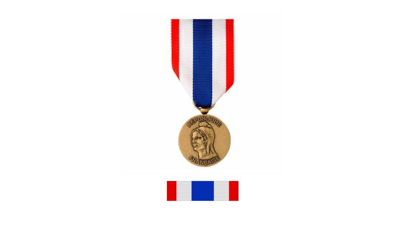Médaille de protection militaire territoriale et sa barrette