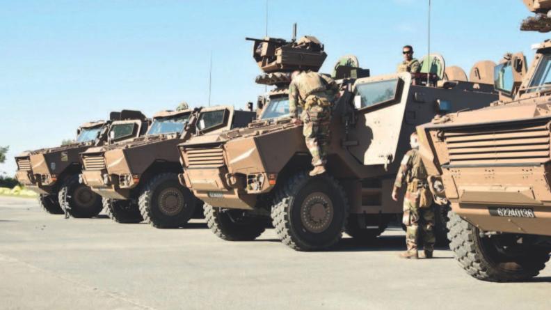 Exercice Rhino Recovery franco-belge, sur le camp de Bergen en Allemagne, 2024.