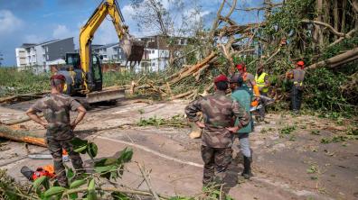 Le 2e RPIMa déployé après le passage du cyclone Garance
