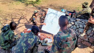 Déploiements opérationnels au Mozambique pour le 2e RPIMa