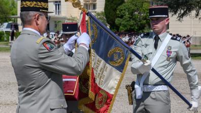 Remise de la CVM à l'Etendard
