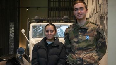 Cordées de la réussite - Morgane, élève en classe de première et son parrain