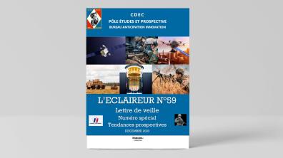Couverture l'Éclaireur 59 - numéro spécial tendances prospectives