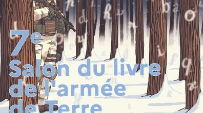 Affiche 7e salon du livre de l'armée de Terre