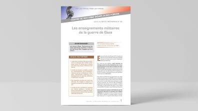 Lettre du RETEX : Les enseignements militaires de la guerre de Gaza