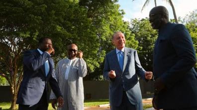 Faure Gnassingbé, Roch Marc Christian Kaboré, Recep Tayyip Erdogan et George Manneh Weah