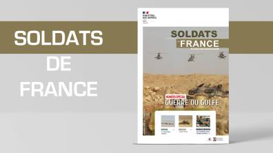 Couverture Soldats de France numéro spécial guerre du Golfe