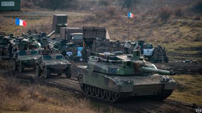 EAGLE ZORI, le 8 décembre 2022 sur le pas de tir de Tank Rang à Cincu, en Roumanie