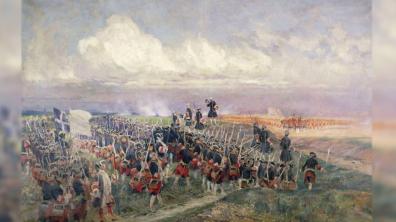 Tableau de La bataille de Fontenoy, par Édouard Detaille