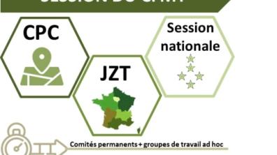 Infographie représentant le cycle de concertation du CFMT