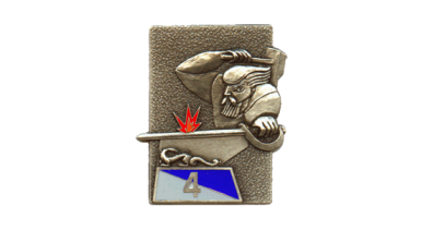 Insigne du 4e régiment du matériel