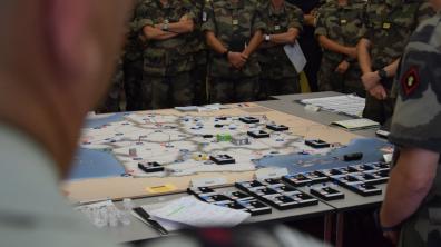 Le wargame de l'exercice Typhon Ecarlate 2023