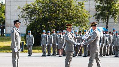 Cérémonie de création de la brigade maintenance