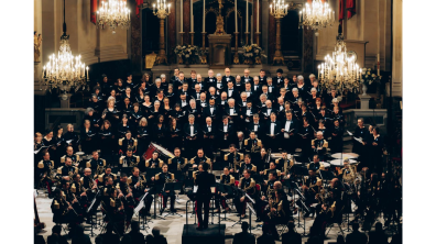 Concert aux Invalides de la musiques des troupes de marine