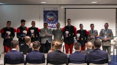 Remise de prix du challenge cyber TAM lors de l'European Cyber Week à Rennes