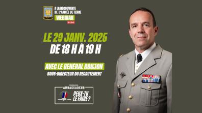 Général Goujon - sous-directeur du recrutement de l’armée de Terre