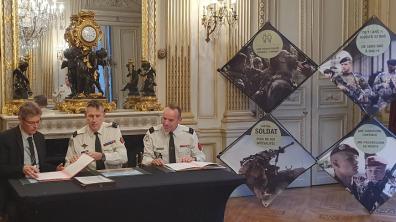 Une première avec la signature d’une convention de partenariat entre la DRHAT et un lycée de Tours