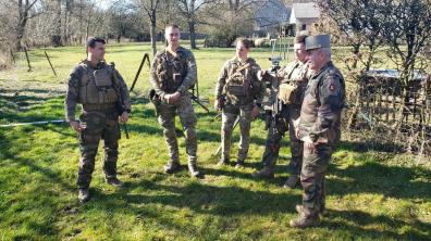 Visite commandant du POLFORM au programme CaMo