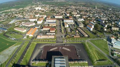 Vue aérienne du Quartier Coiffé
