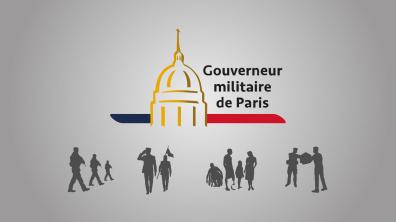 Logo et missions du gouverneur militaire de Paris.