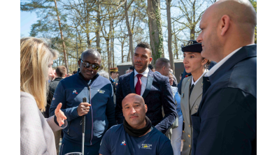 Inauguration du village Adjudant Géo André