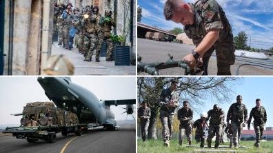 visuel : Les opérations et l'entraînement de l'armée de Terre
