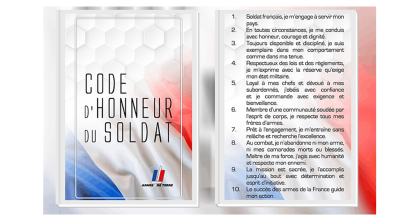 Code d'honneur du soldat français
