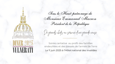 Vulnerati, le dîner caritatif de l'armée de Terre