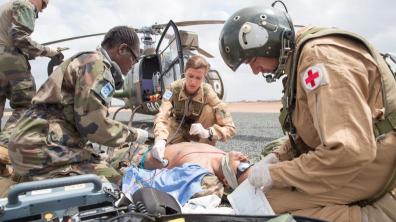 Mission d’entraînement aux évacuations médicalisées (EVM)