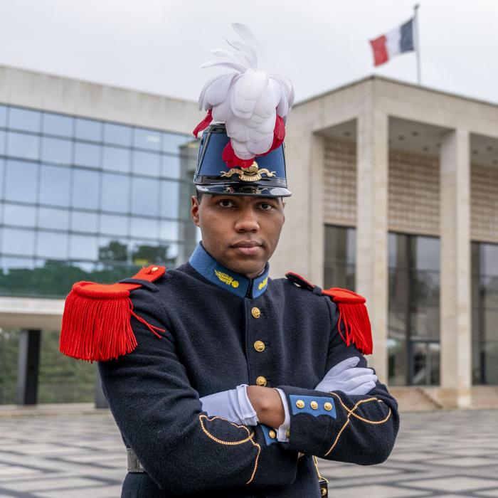 Élève-officier Kevin - École spéciale militaire de Saint-Cyr - Promotion Capitaine Goupil