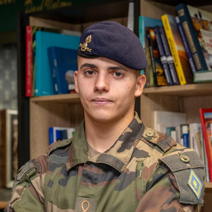 EO Ithier, élève-officier à l'École spéciale militaire de Saint-Cyr