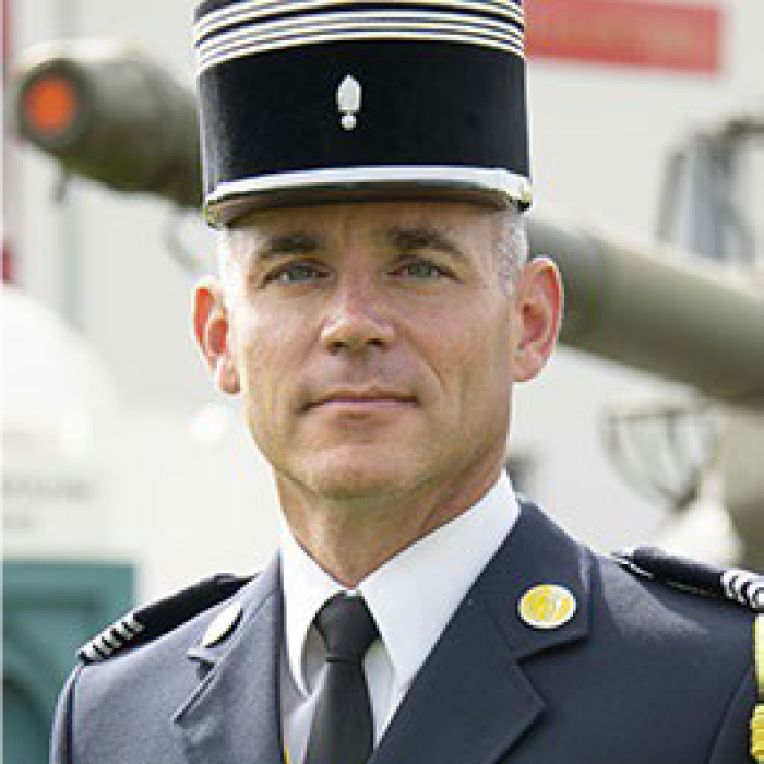 Colonel Assier de Pompignan, CDC du CENTAC-1er BCP - © C. DENIMAL - CENTAC-1er BCP 