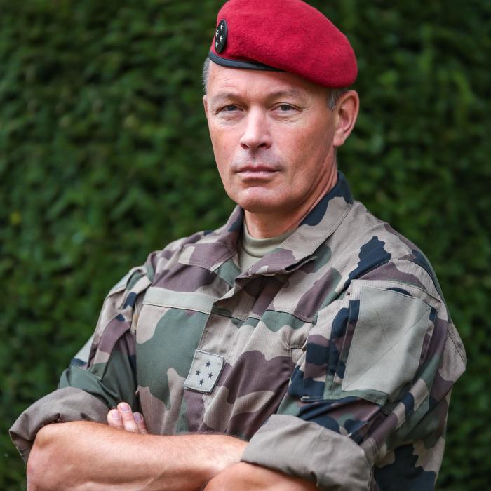 Le général commandant le CRR-Fr