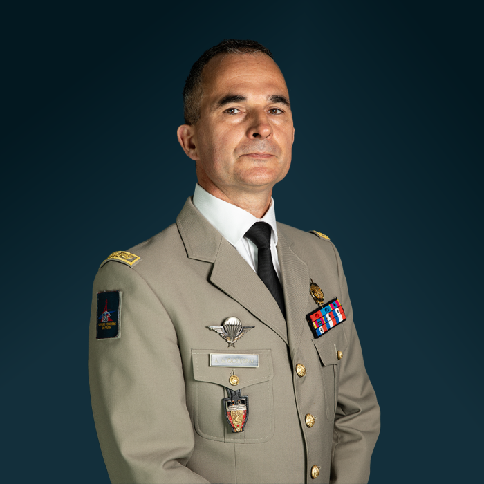 Portrait officiel du général Arnaud de Cacqueray